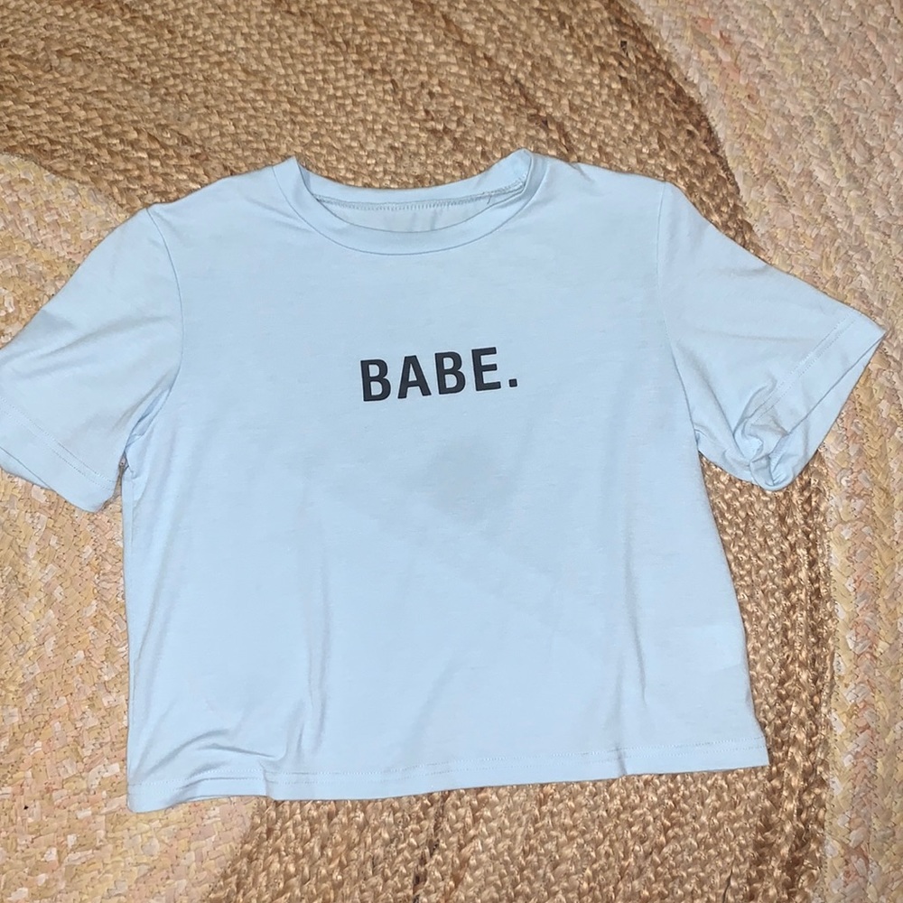 Cropped t shirt